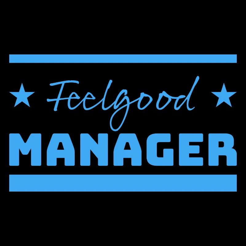 Tshirt Feelgood Manager Étoiles bleu