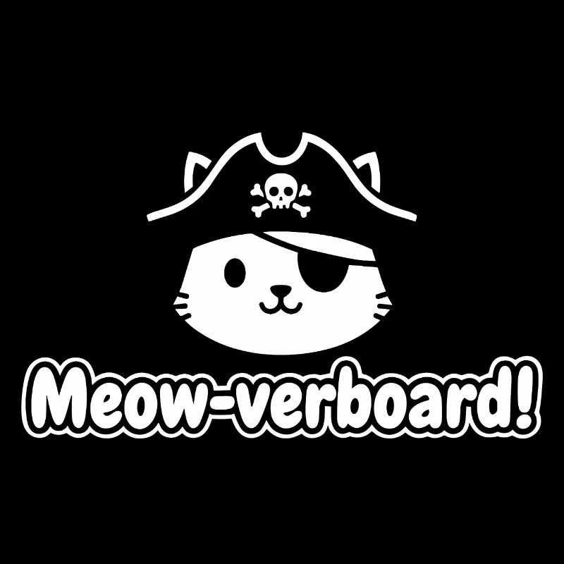 Conception de la planche Cat Pirate Meow