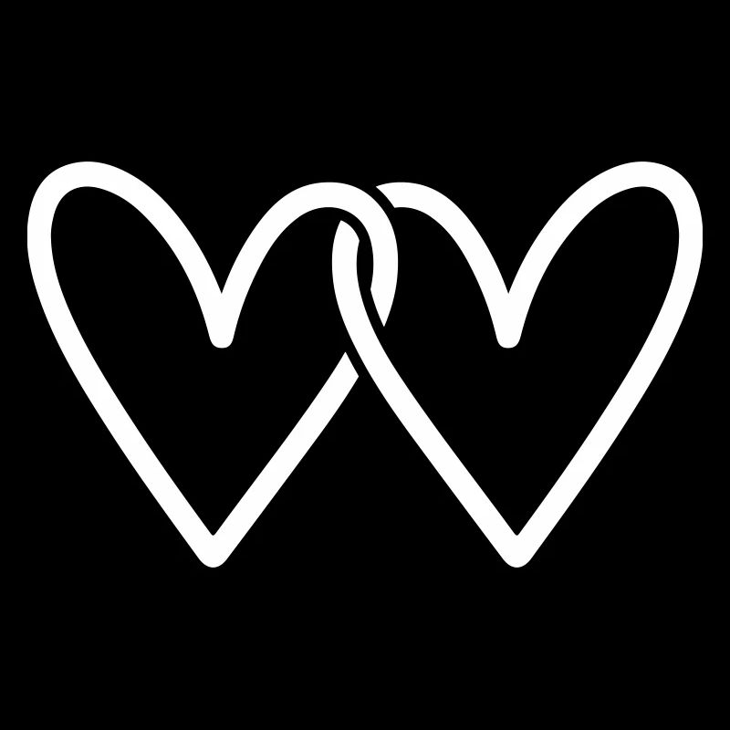 Symbole d’amour des cœurs