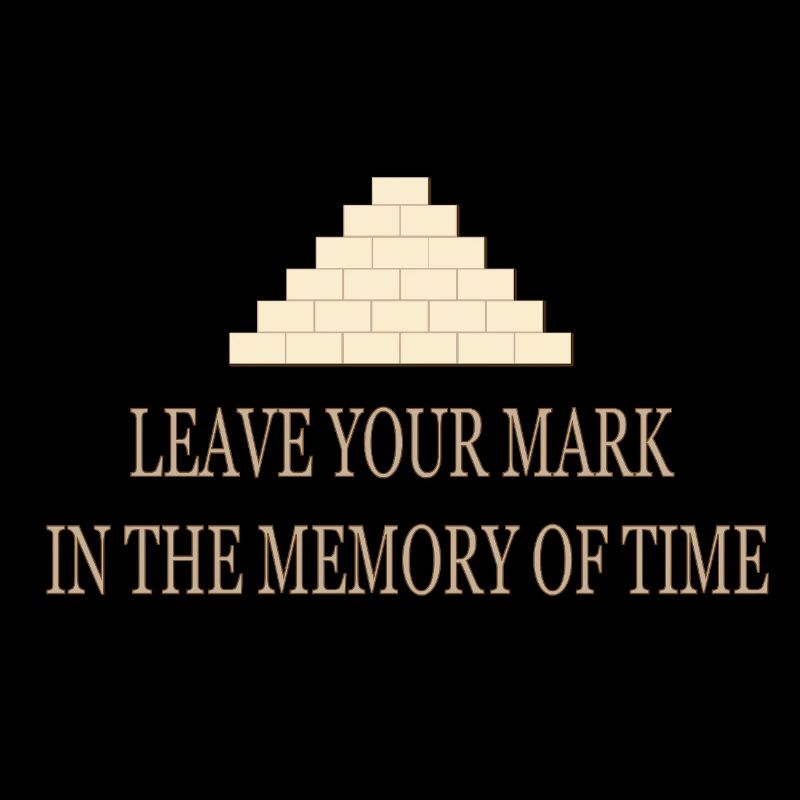 Djoser Pyramid – Leave Your Mark Design