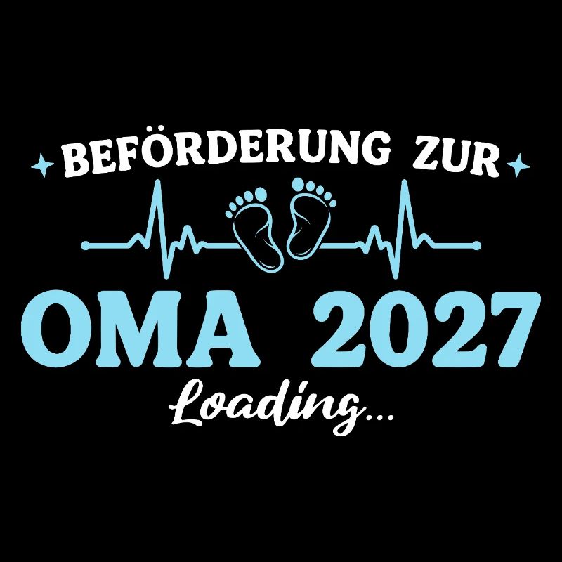 Oma 2027 Beförderung Großmutter Geschenk