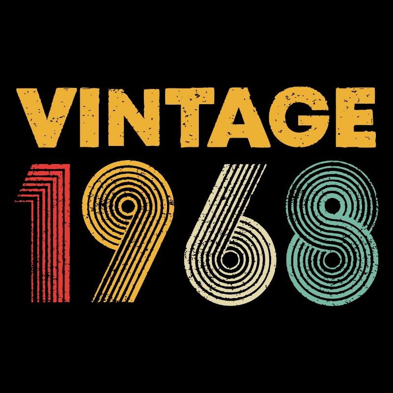 Vintage 1988 Graphic Logo