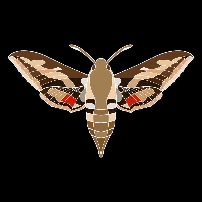 Papillon de paille de lit