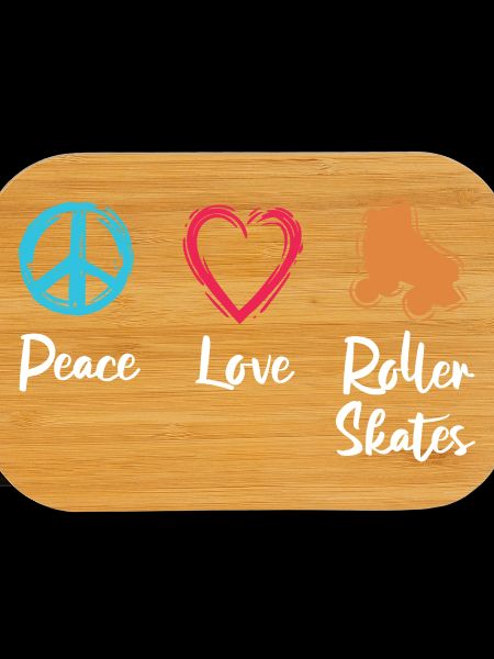Frieden Liebe Rollerskates