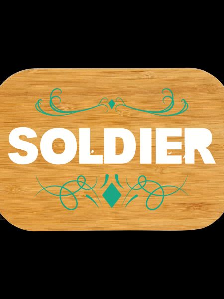 Soldier Ornament Lettering
