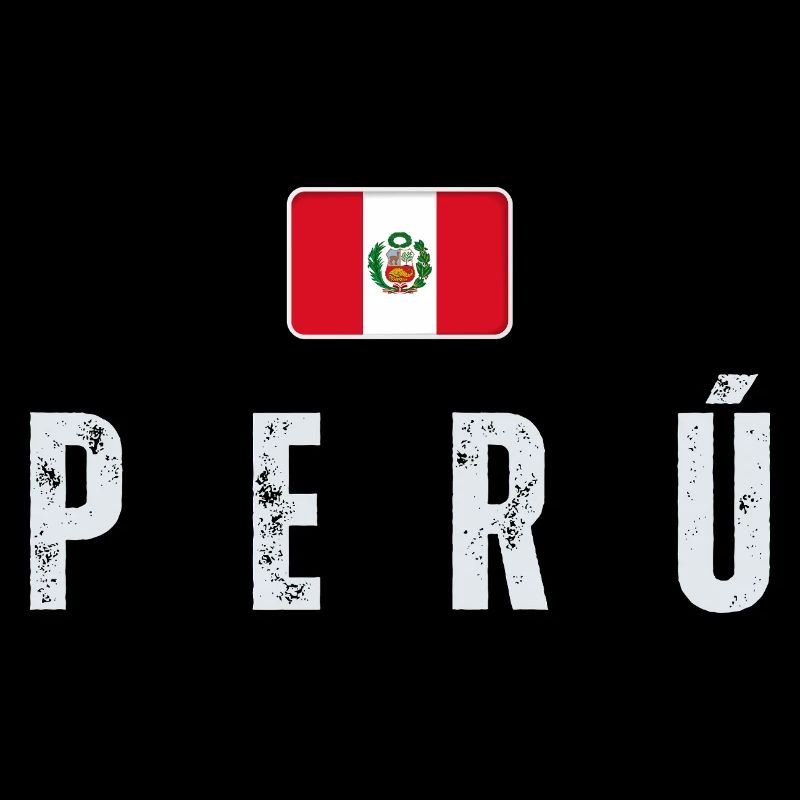 I love Peru, Peruvian flag