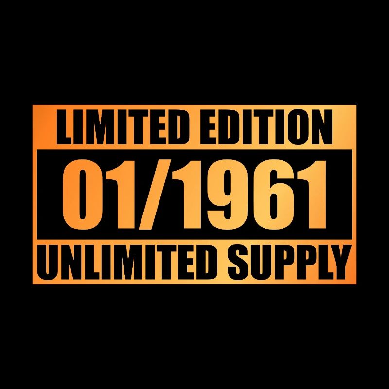 65. Geburtstag Limited Edition - ꝏ Supply 01/1961