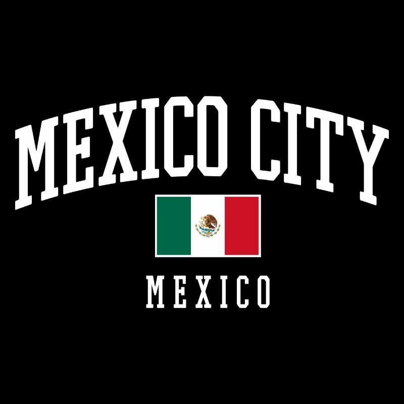 Drapeau typographique de Mexico