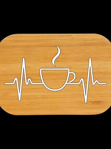 Coffee heartbeat