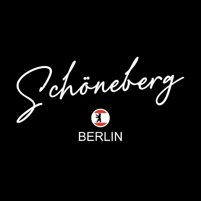 Schöneberg - Drapeau de Berlin - Ours de Berlin - Berlin