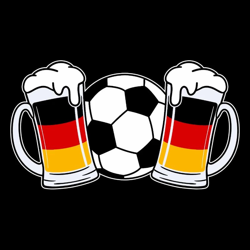 Fussball Deutschland Bier