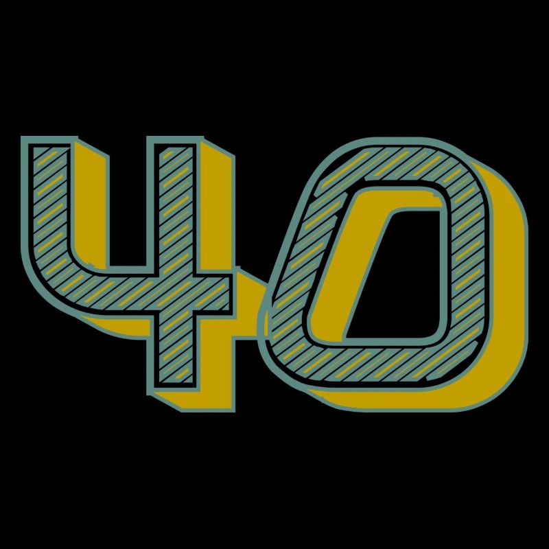 40. 40 ANS. 40e ANNIVERSAIRE. ANNIVERSAIRE 40 ANS.