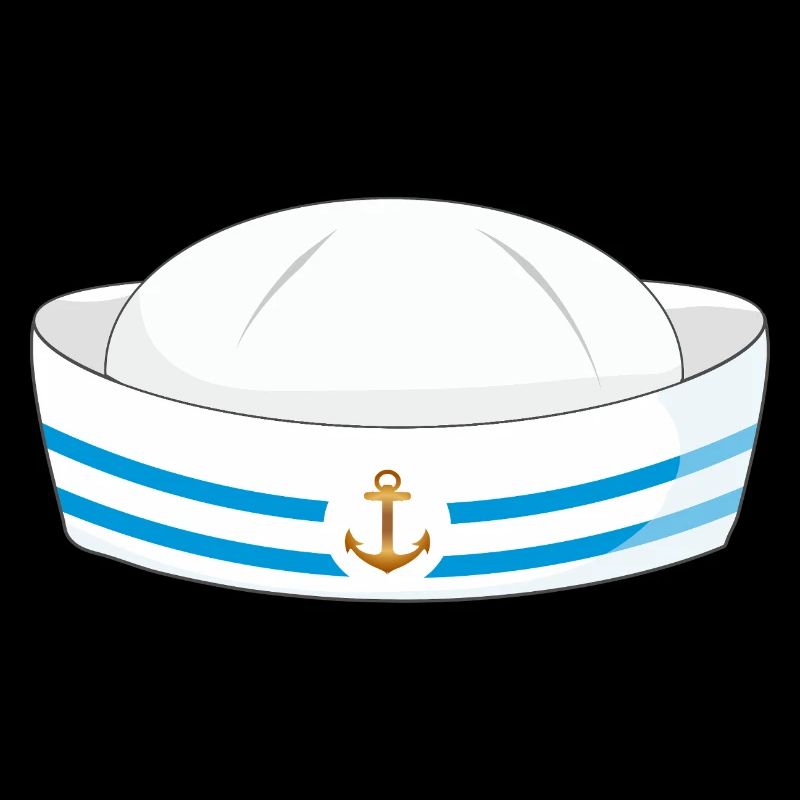 Matrosenhut mit Anker – Maritimes Symbol