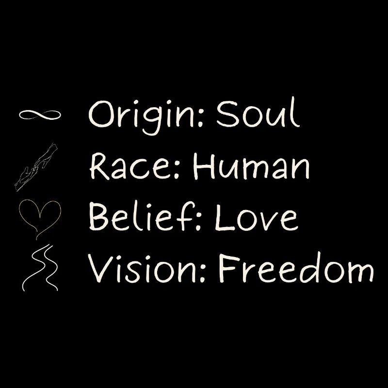 Une seule vision. Une liberté. Une seule humanité.