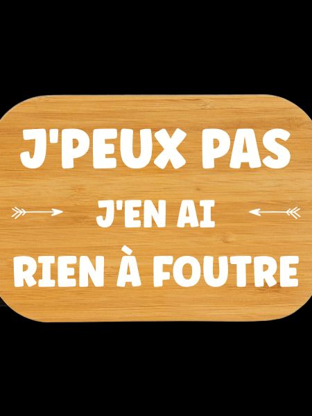 rien à foutre
