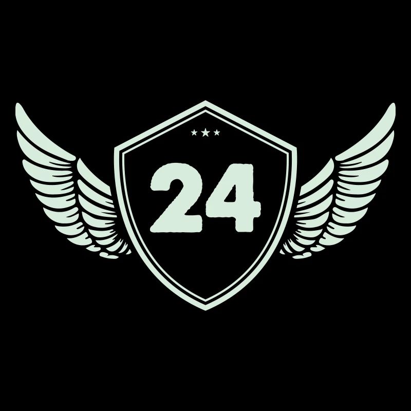 24 Shield with wings