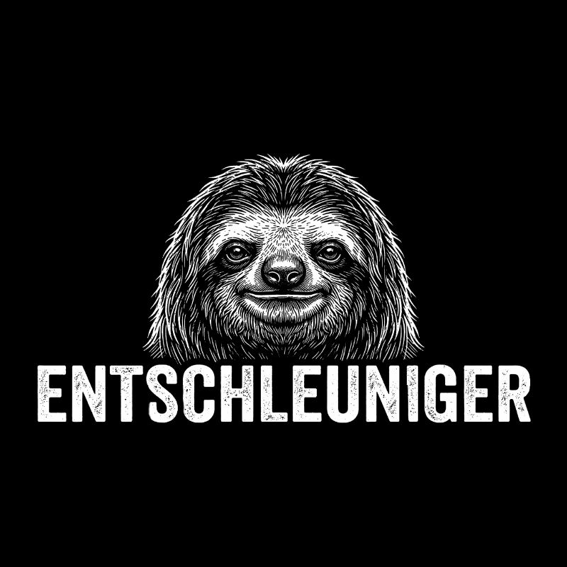Entschleuniger – Faultier Motivation