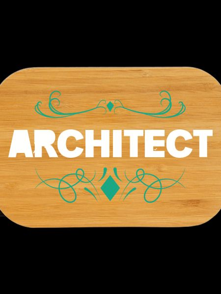 Architect font with ornaments