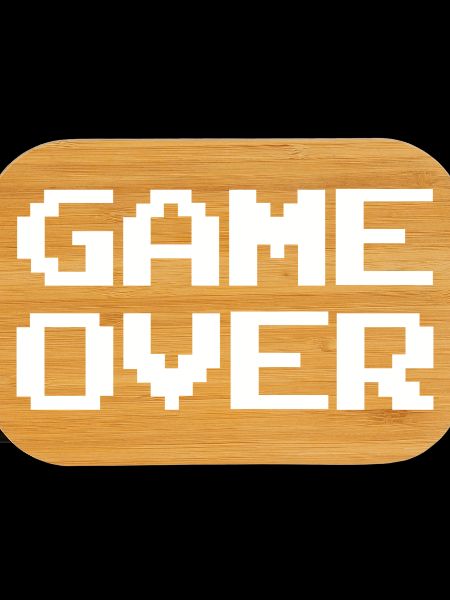 Pixel Game Over Retro