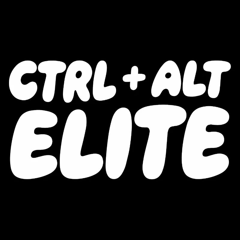 Ctrl Alt Elite : Keyboard Gamer Tee