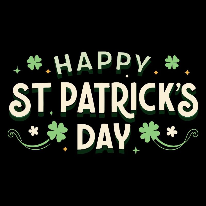Saint-Patrick Coloré et Festif