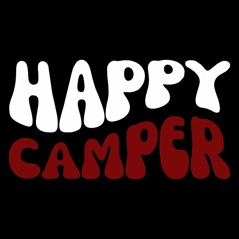 Happy Camper – Camping Motif