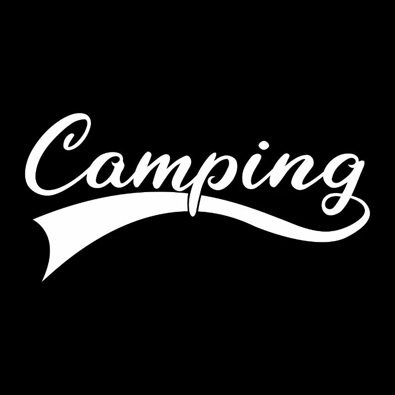 Adventure Camping Lettering