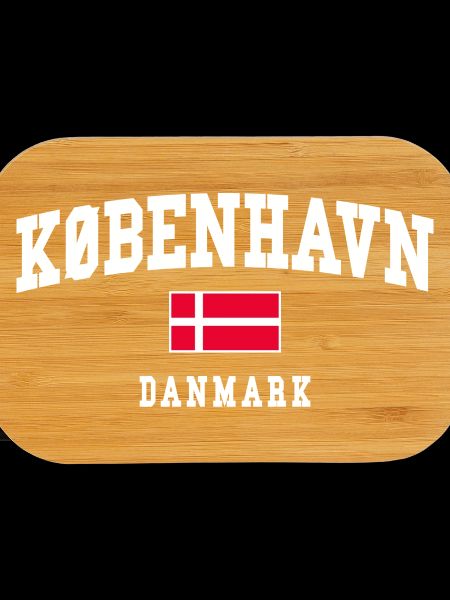 Denmark flag with bold arch