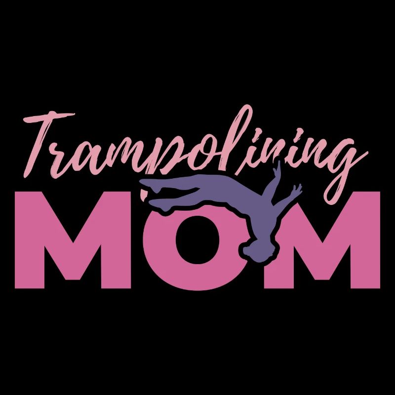 Trampoline jumper mère