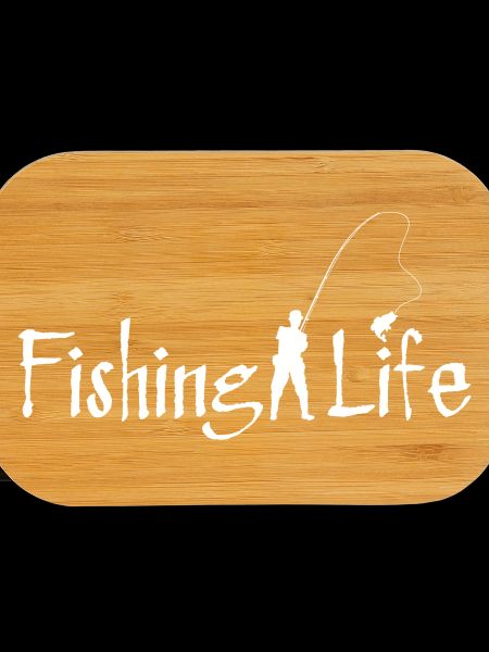 Fishing Life Logo Tee