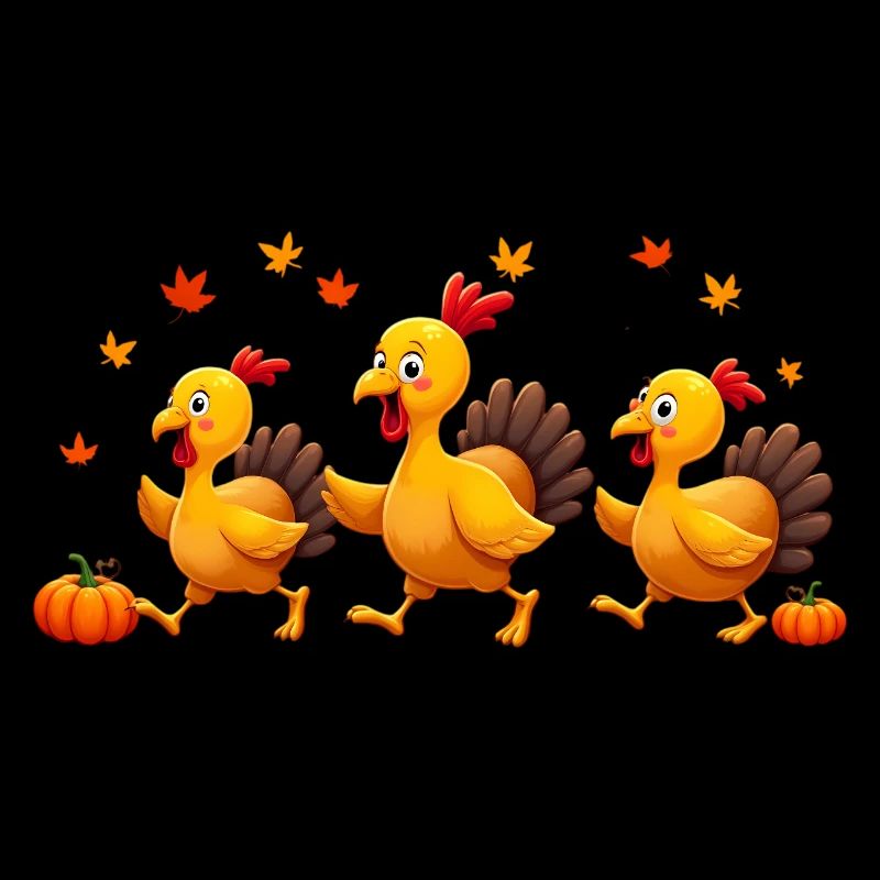 Bébé dinde de Thanksgiving