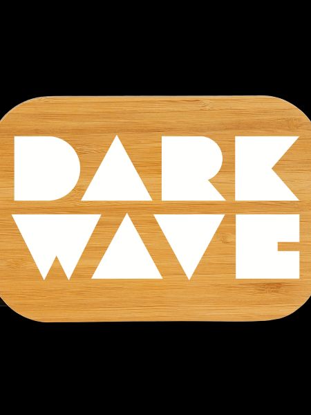 Logo géométrique Dark Wave