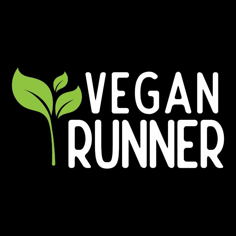 Coureur végétalien