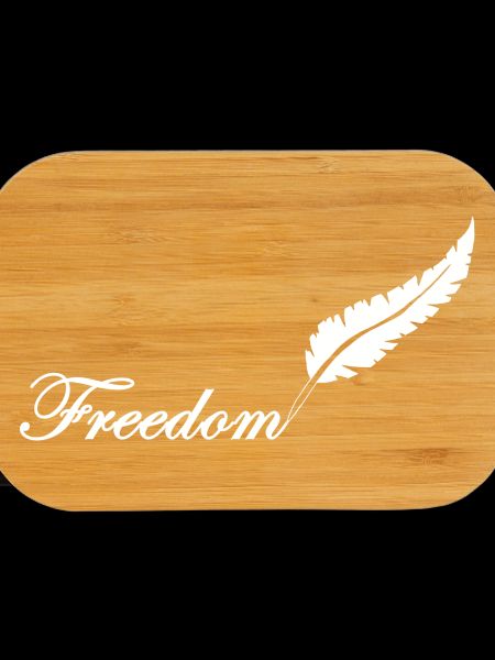 White feather and freedom