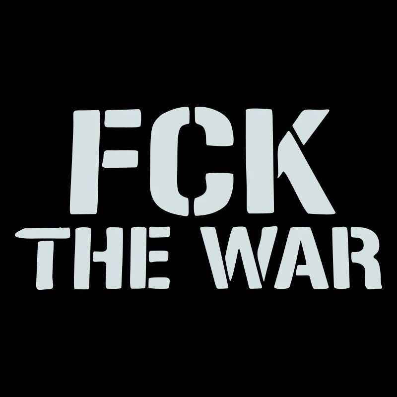 Friedliche Protestschablone