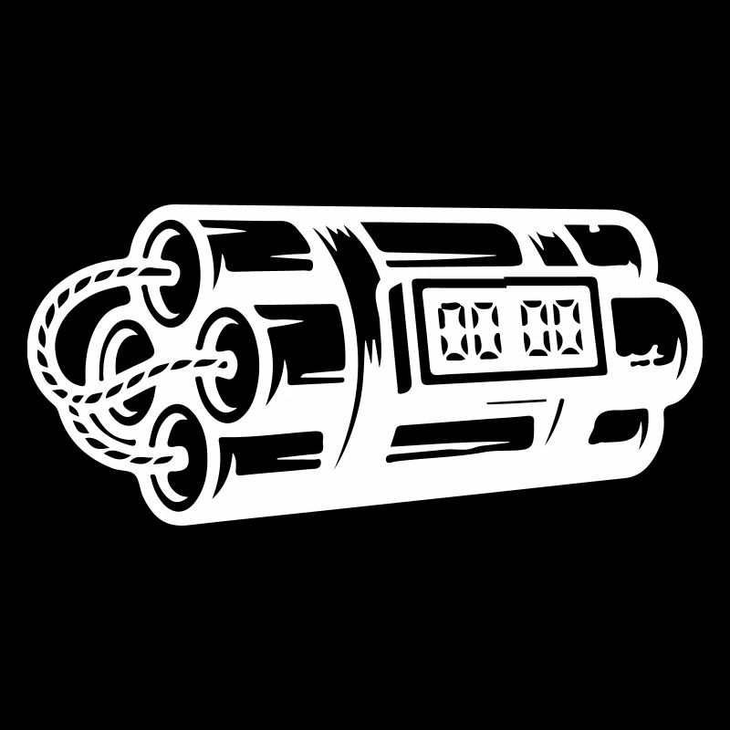Zeitbombe Sprengstoff Dynamit
