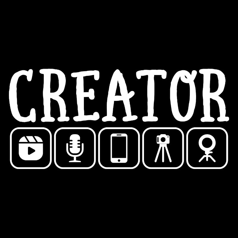 Content Creator Vlogger Online Streamer Influencer