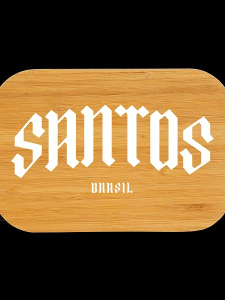 Santos Brasil Gothic Lettering