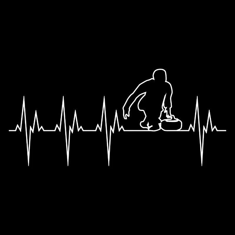 Curling électrocardiogramme ECG