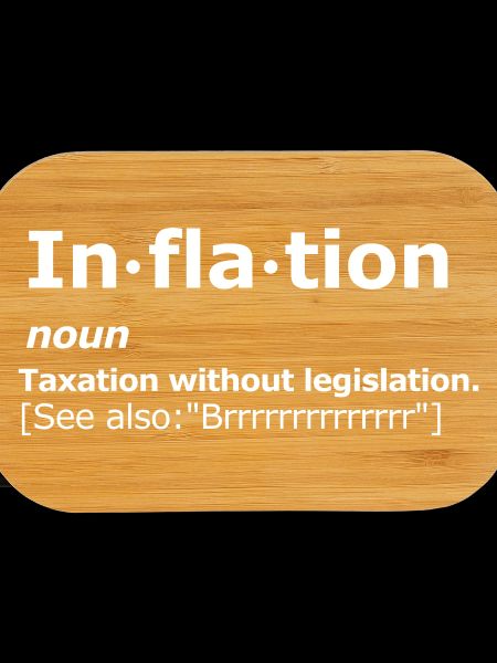 Définition de l’inflation libertarienne.