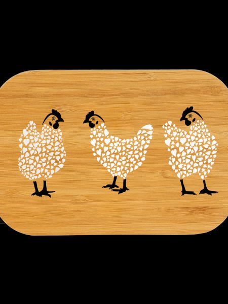 Chicken with heart