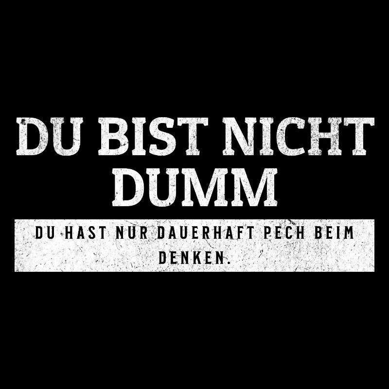 SARKASMUS - Dauerhaft Pech beim Denken