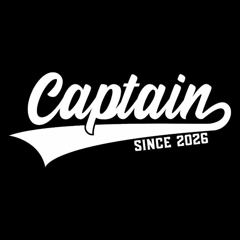 CAPTAIN SINCE 2026 KAPITÄN