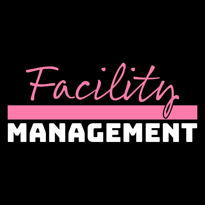 Tshirt Facility Management pink white