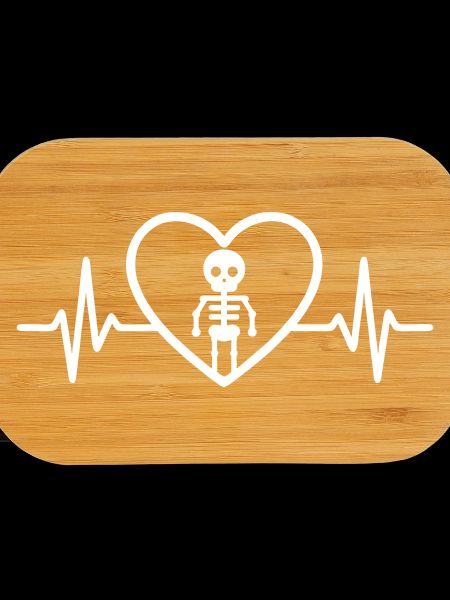 Halloween Heart Skeleton