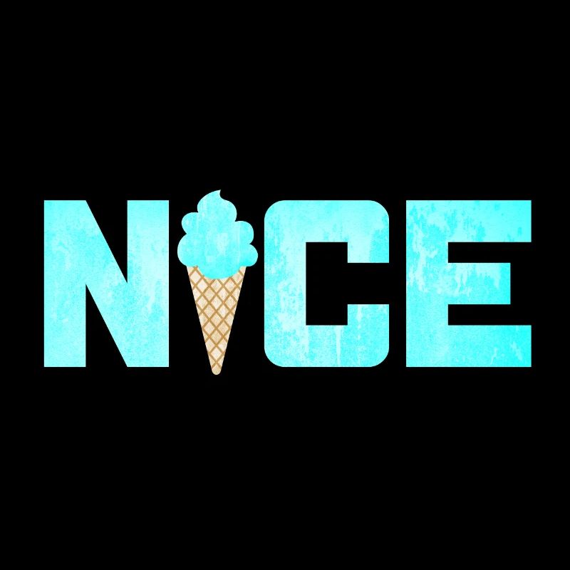 Nice Eis Icecream Eiscreme Sommer Urlaub Fun Fan