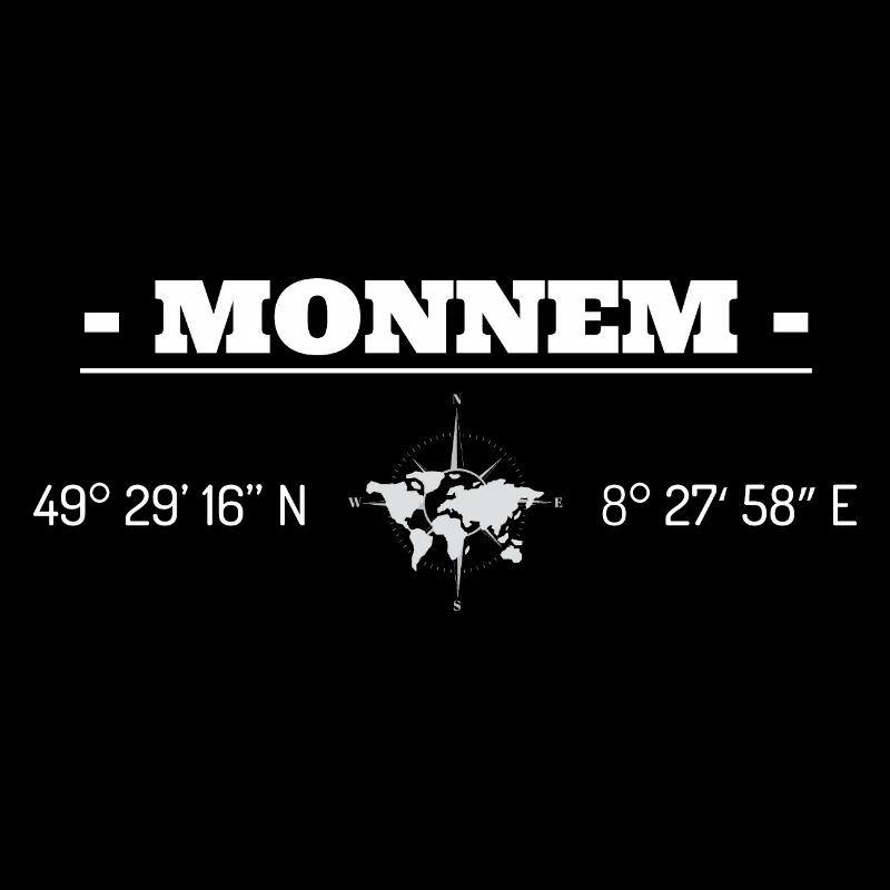 Coordinates Monnem Mannheim