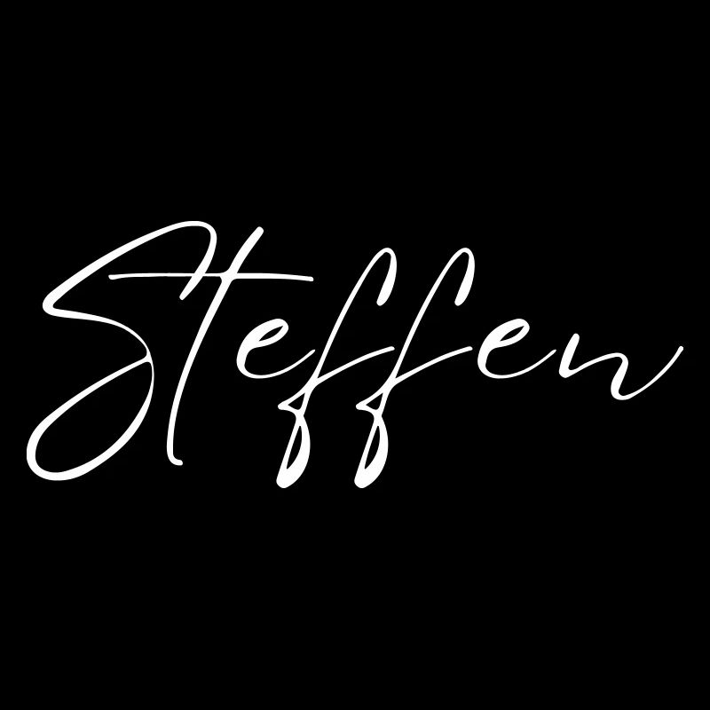 Steffen Name T-Shirt Gift for Men