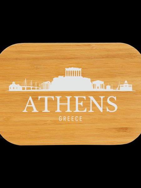 Silhouette d’Athènes, Grèce d’Athènes