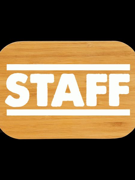 Staff Lettering Bold Contrast